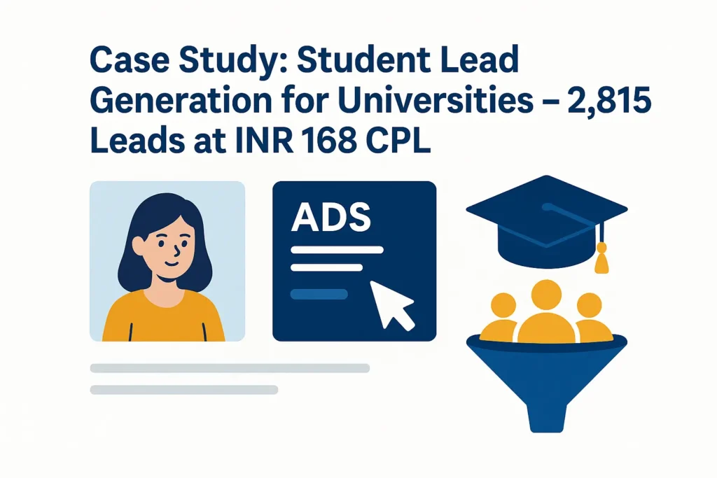 case study numbers for university lead generation